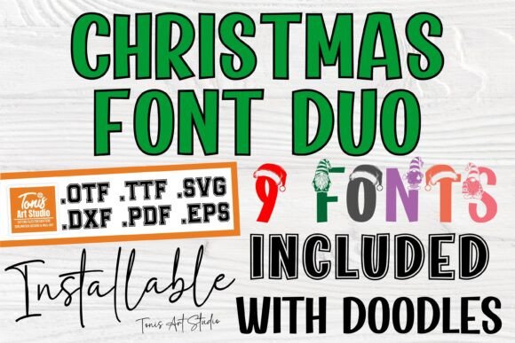 Christmas Duo Bundle for Festive Editorial Design