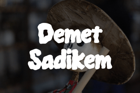 Demet Sadikem: A Professional Display Font for Your Brand