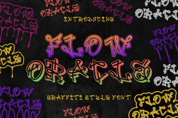 Flow Oracle Font for Bold Digital Campaigns