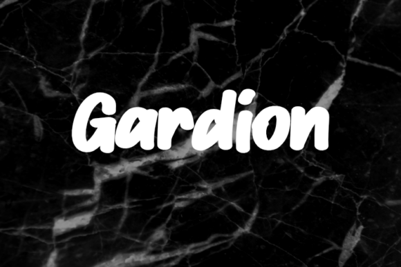 Gardion: A Modern Display Font for Web Design