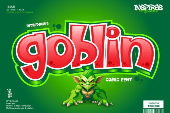 Goblin Font for Handmade Creations