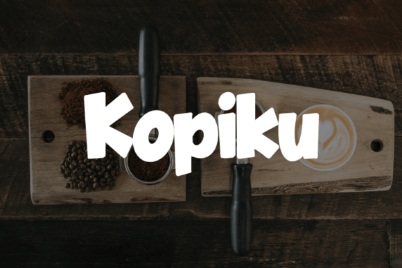 Kopiku Display Font Review
