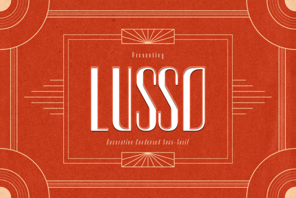 Lusso Font for Editorial Design and Branding