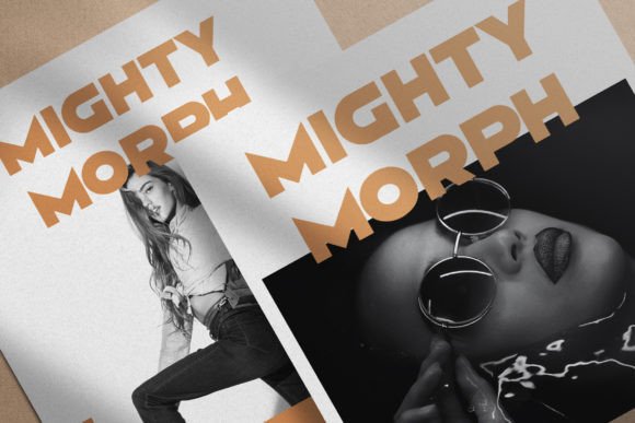 Mighty Morph Display Font Review