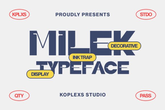 Milek Typeface for Modern Branding