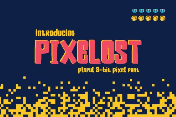 Pixelost: A Retro-Inspired Font for Modern Campaigns