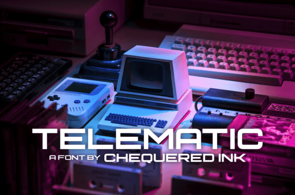 Telematic: A Display Font for Bold Digital Branding